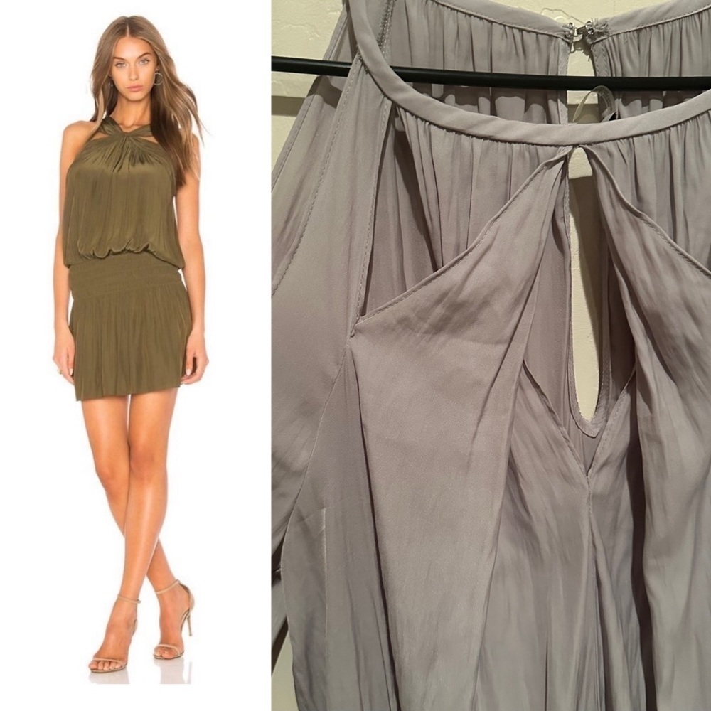 Ramy Brook | Fiona Twisted Cutout Mini Dress